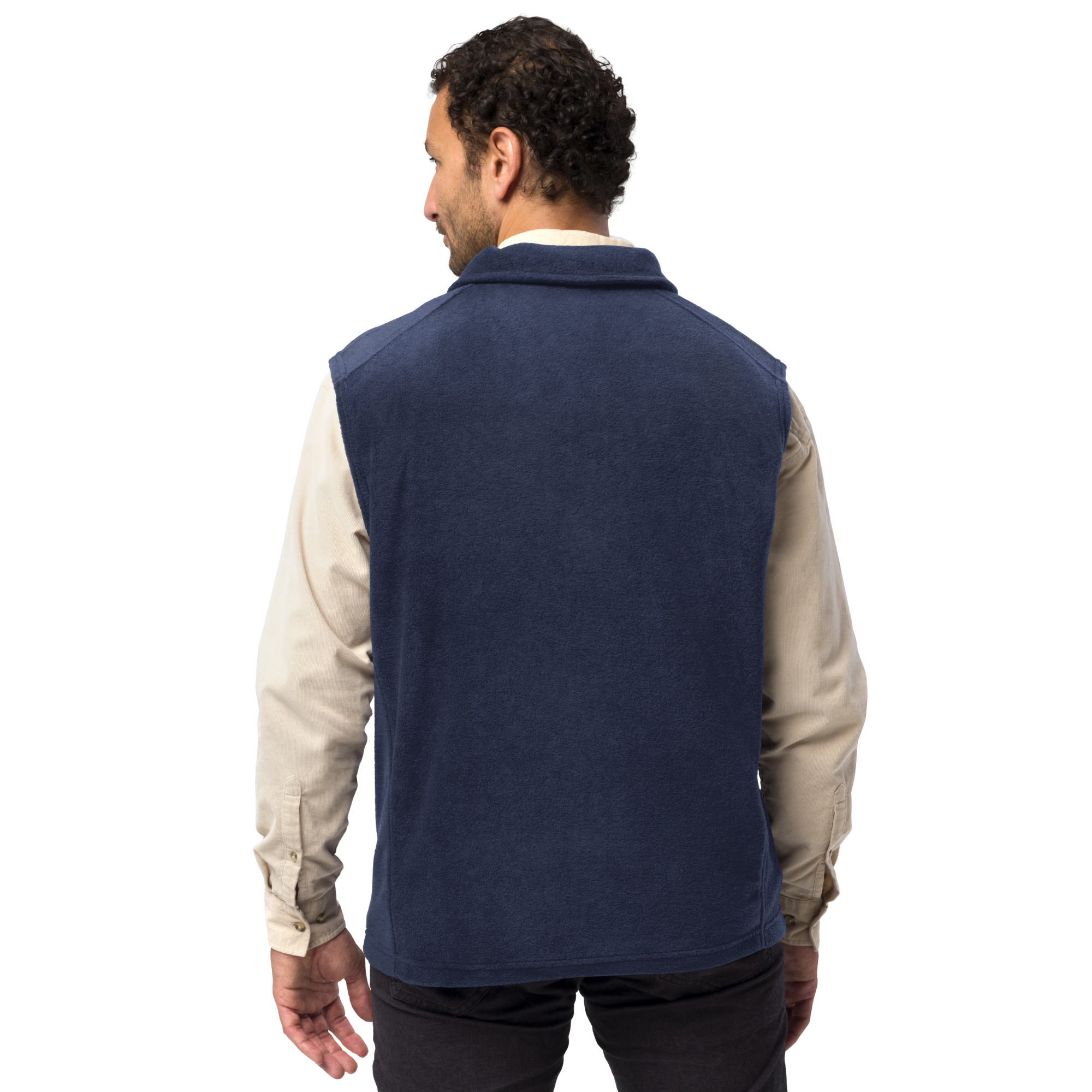USA Weightlifting RWB LogoMen’s Columbia fleece vest - Image 8