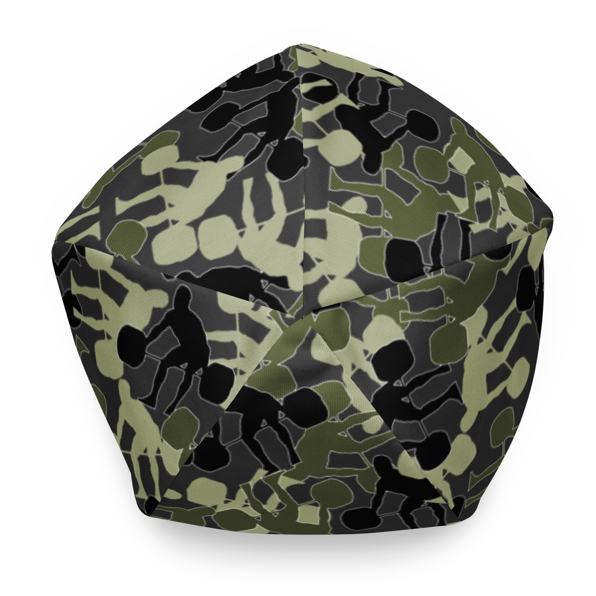 SRx Weightlifter Camo Beanie Charcoal Base - Image 10