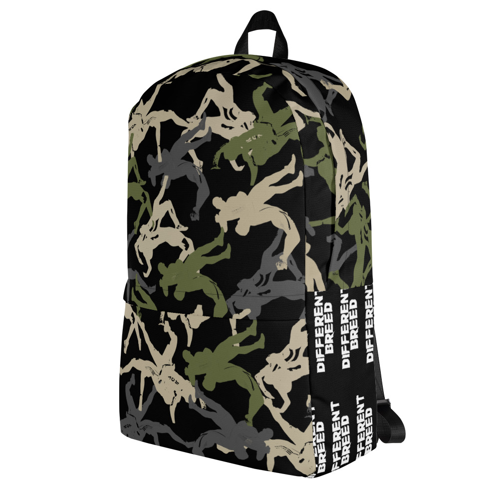 Wrestler Camo Different Breed Backpack - Image 1