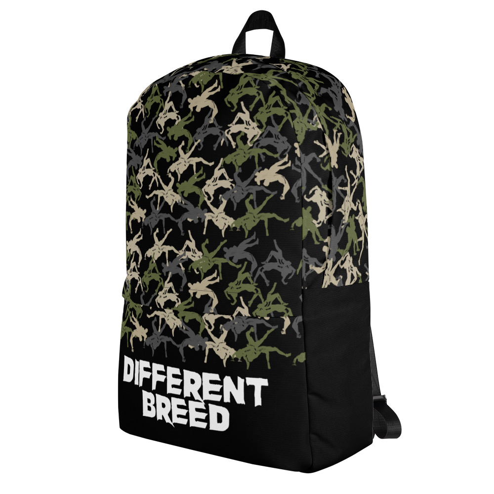 Wrestler Camo Different Breed Backpack - Image 1