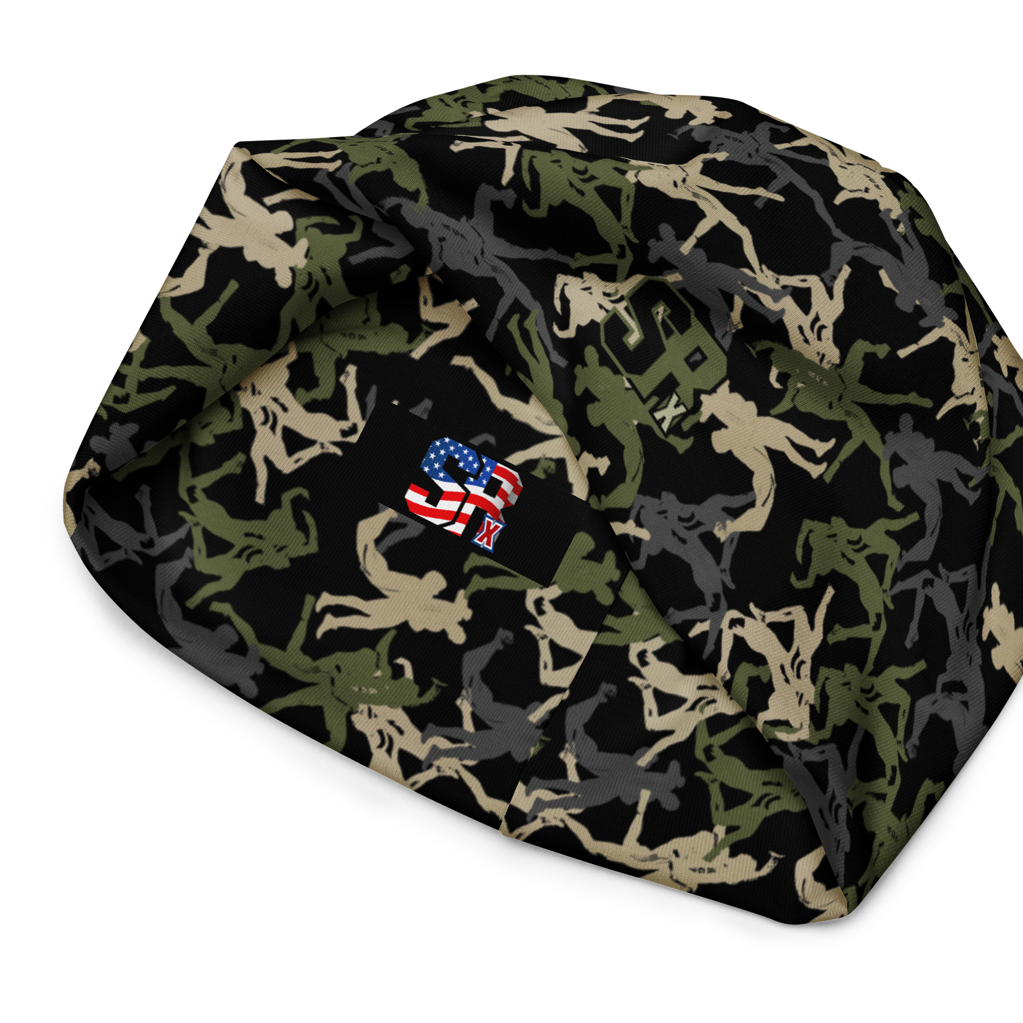 Wrestler Camo Black base Beanie - Image 4