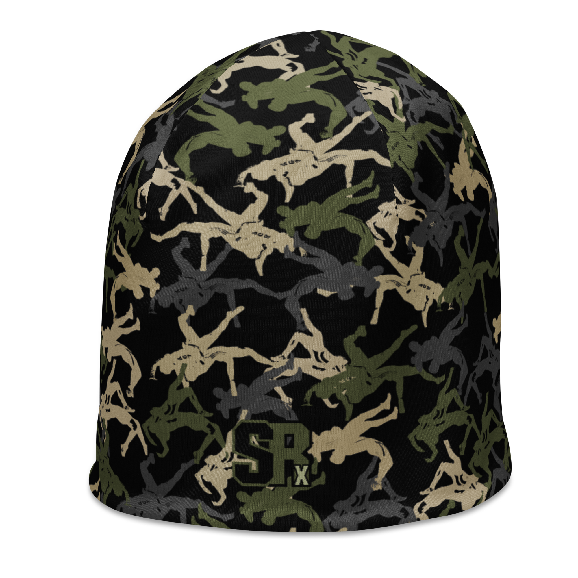 Wrestler Camo Black base Beanie - Image 3