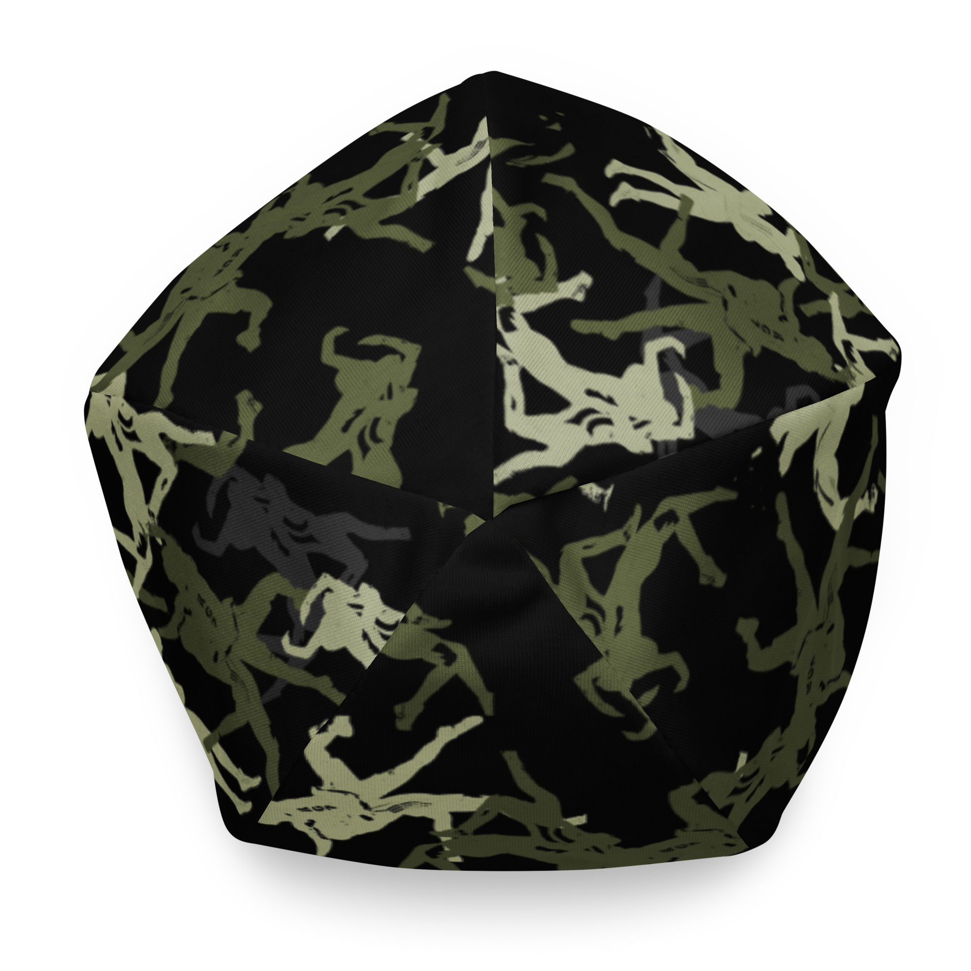 Wrestler Camo Black base Beanie - Image 6