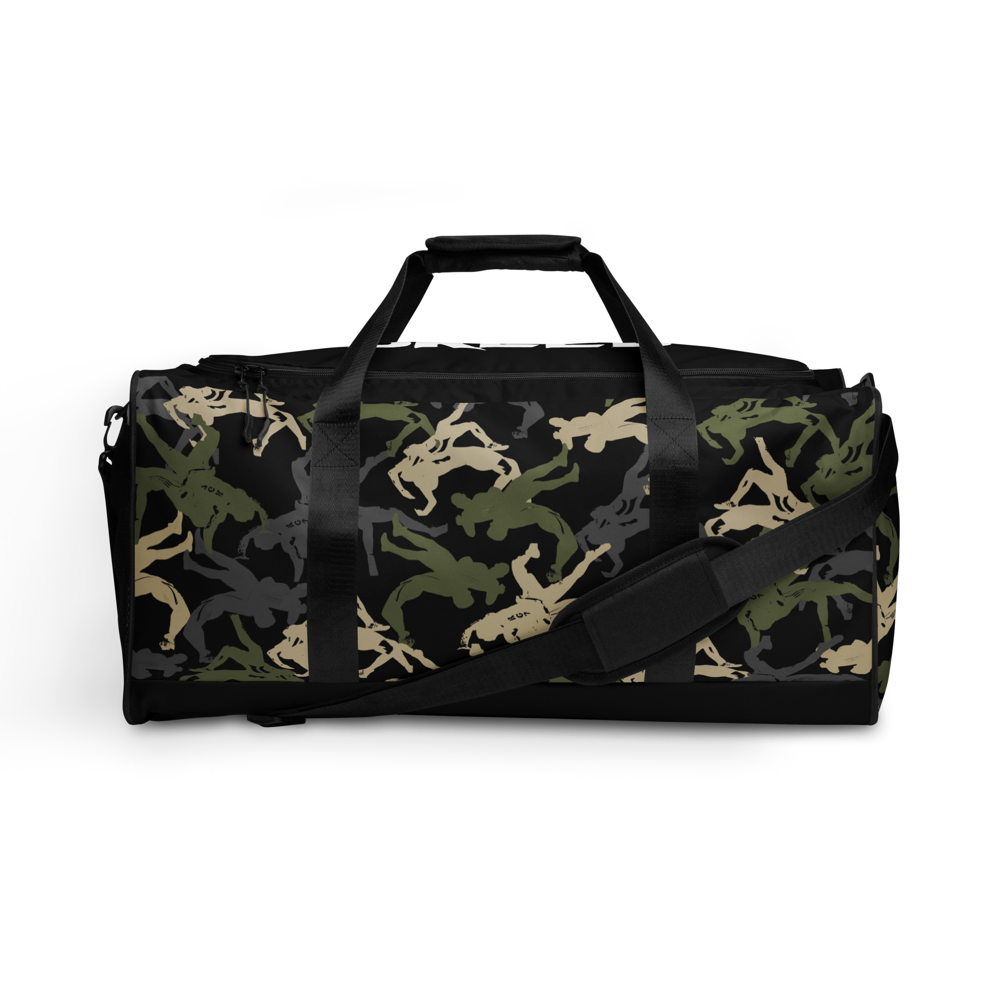 Wrestler Camo and Flag Duffle bag - Image 2
