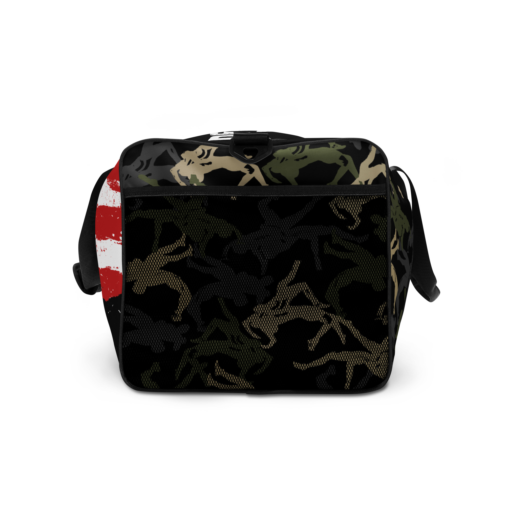 Wrestler Camo and Flag Duffle bag - Image 5