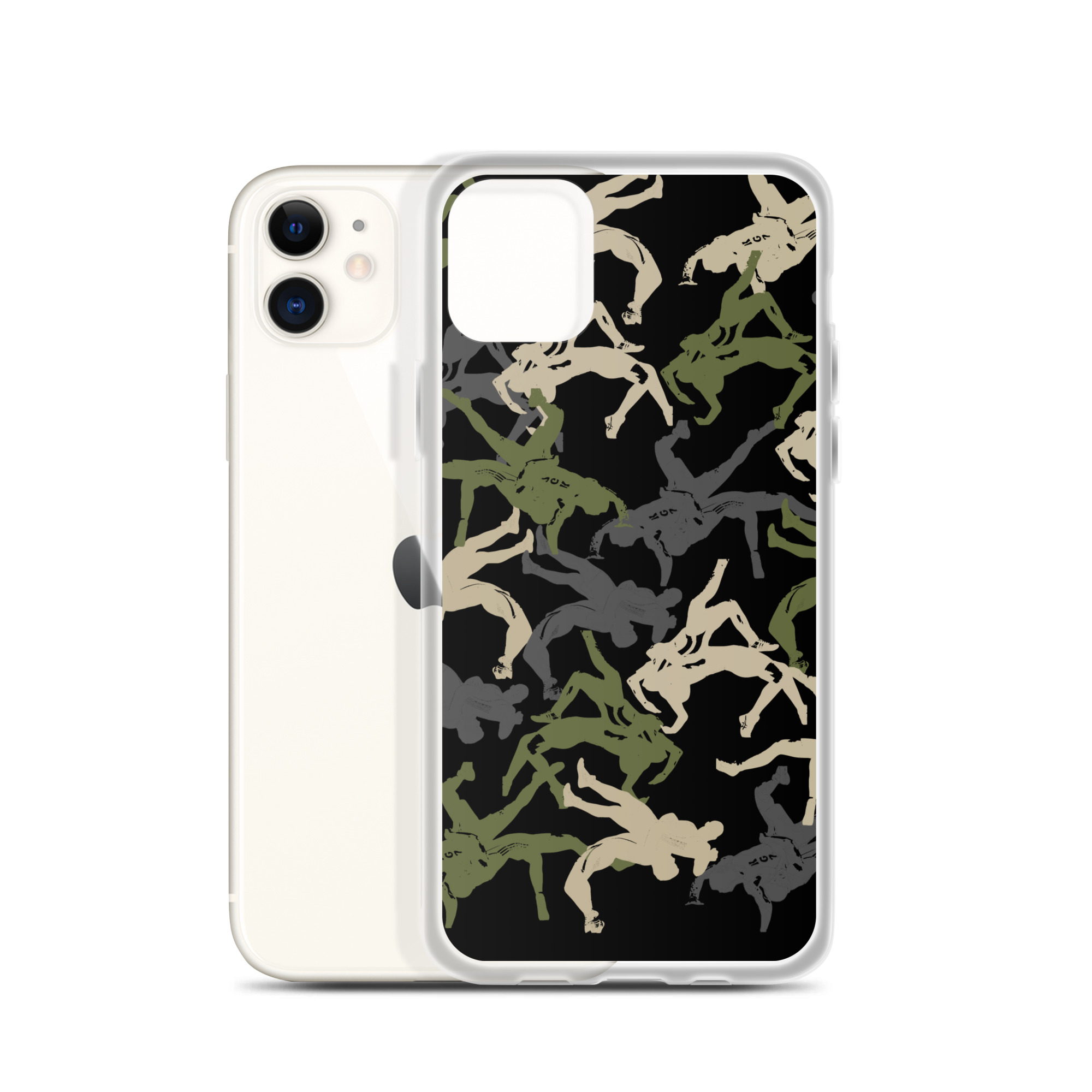 Wrestler Camo Clear Case for iPhone® - Image 7