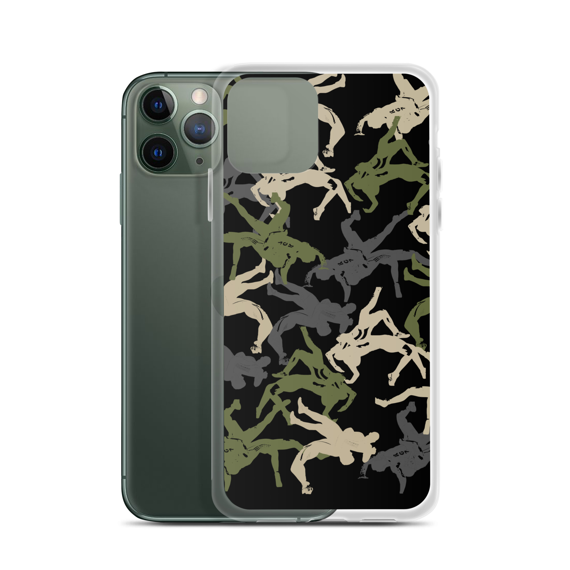 Wrestler Camo Clear Case for iPhone® - Image 5