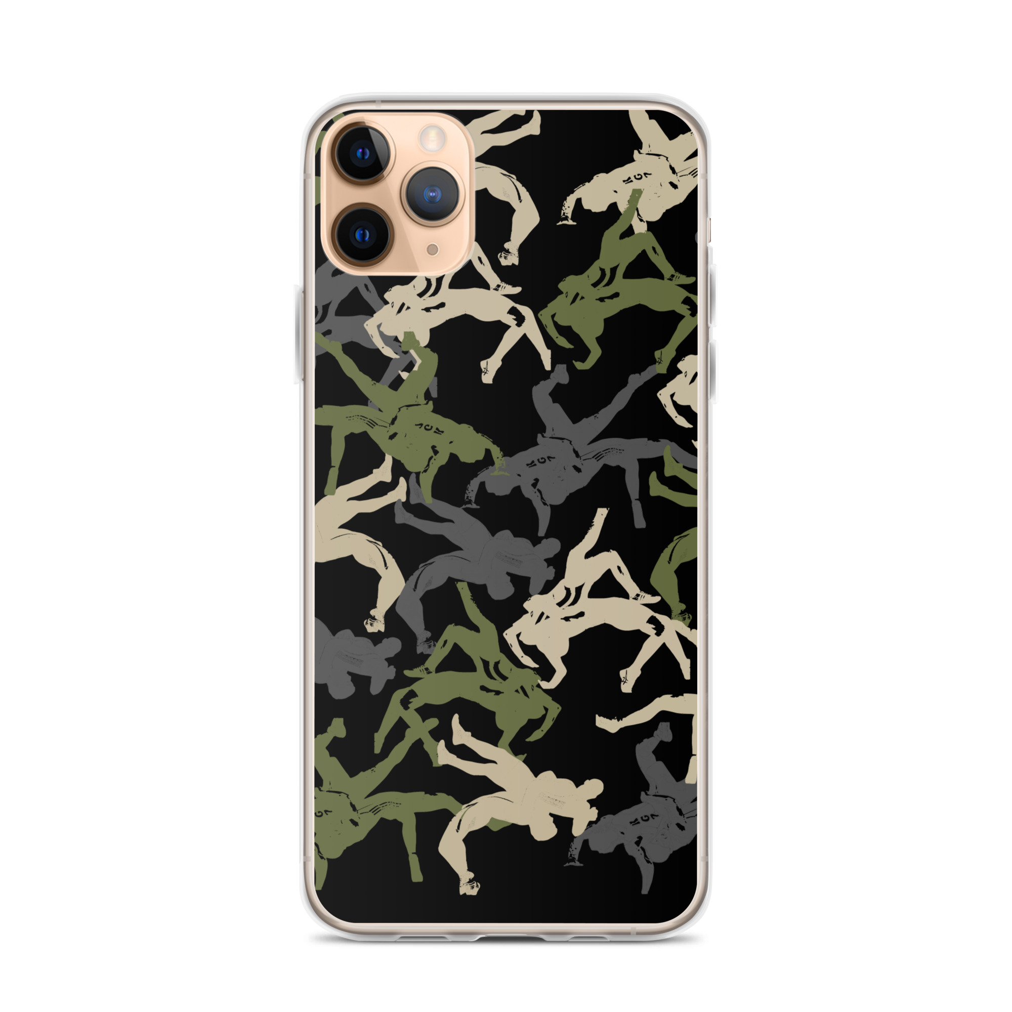Wrestler Camo Clear Case for iPhone® - Image 2