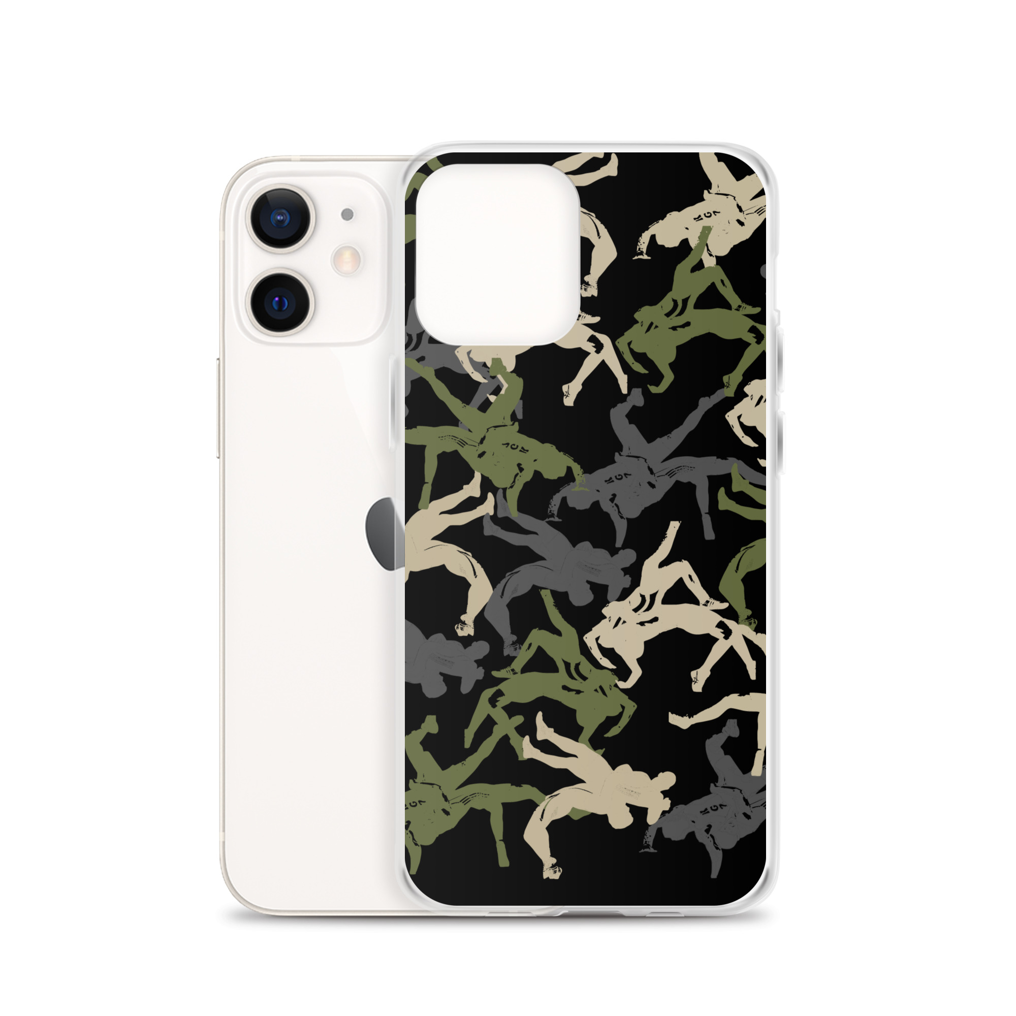 Wrestler Camo Clear Case for iPhone® - Image 15