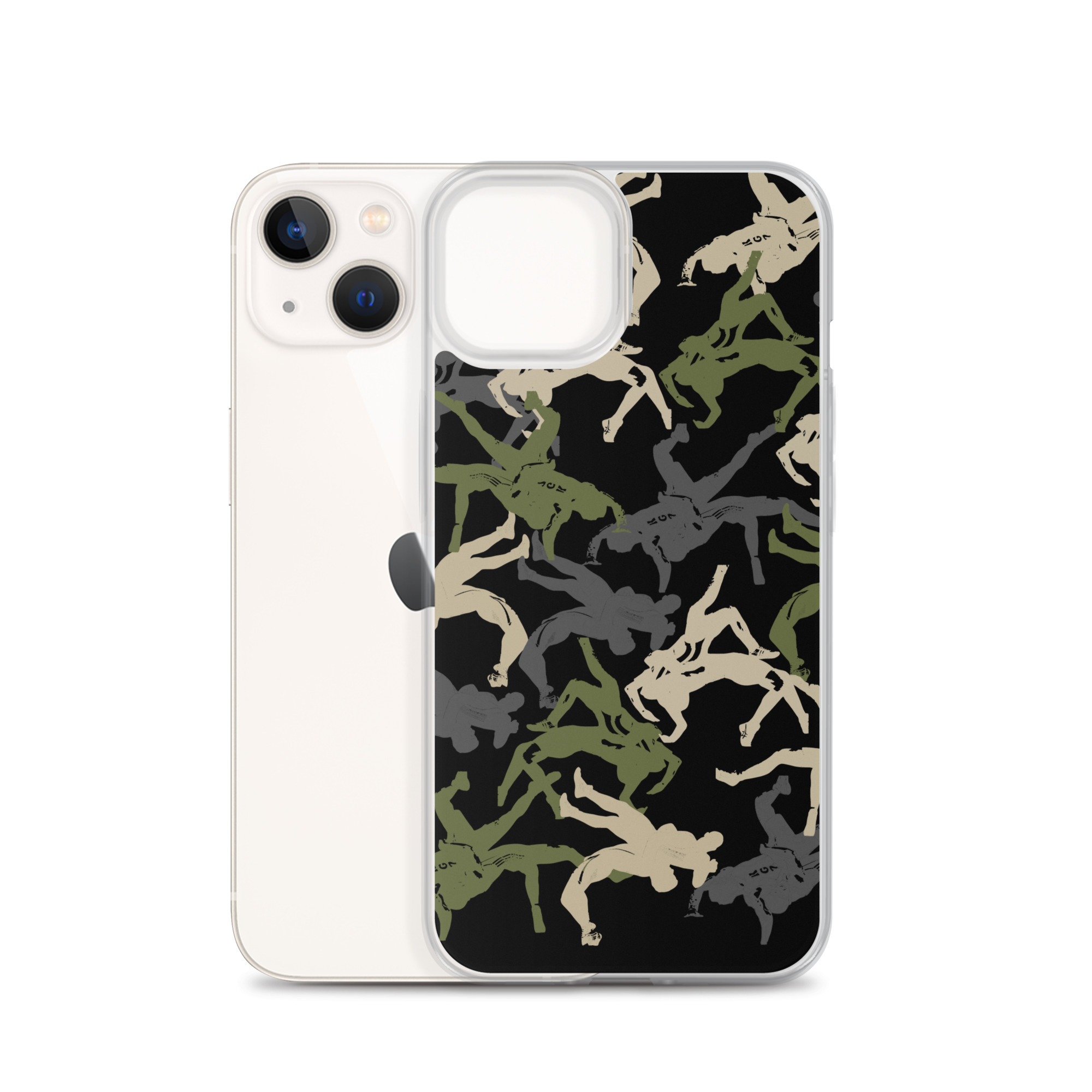Wrestler Camo Clear Case for iPhone® - Image 23