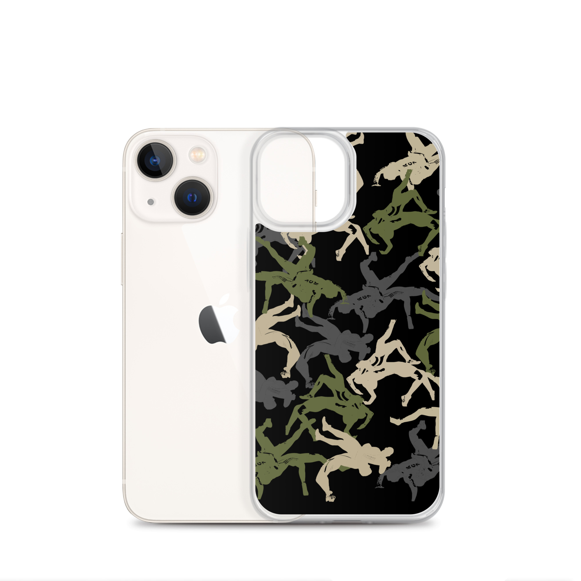 Wrestler Camo Clear Case for iPhone® - Image 17