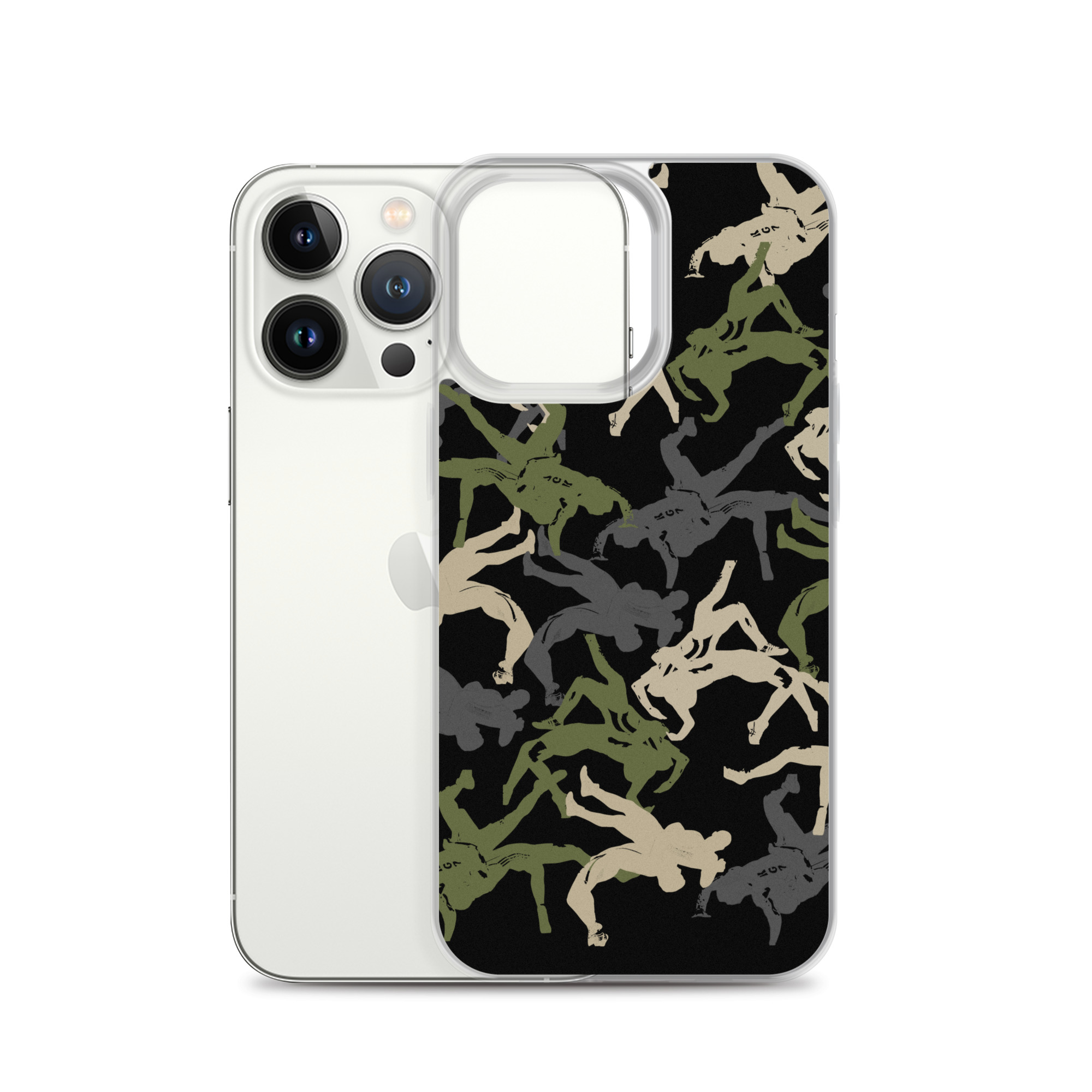 Wrestler Camo Clear Case for iPhone® - Image 21