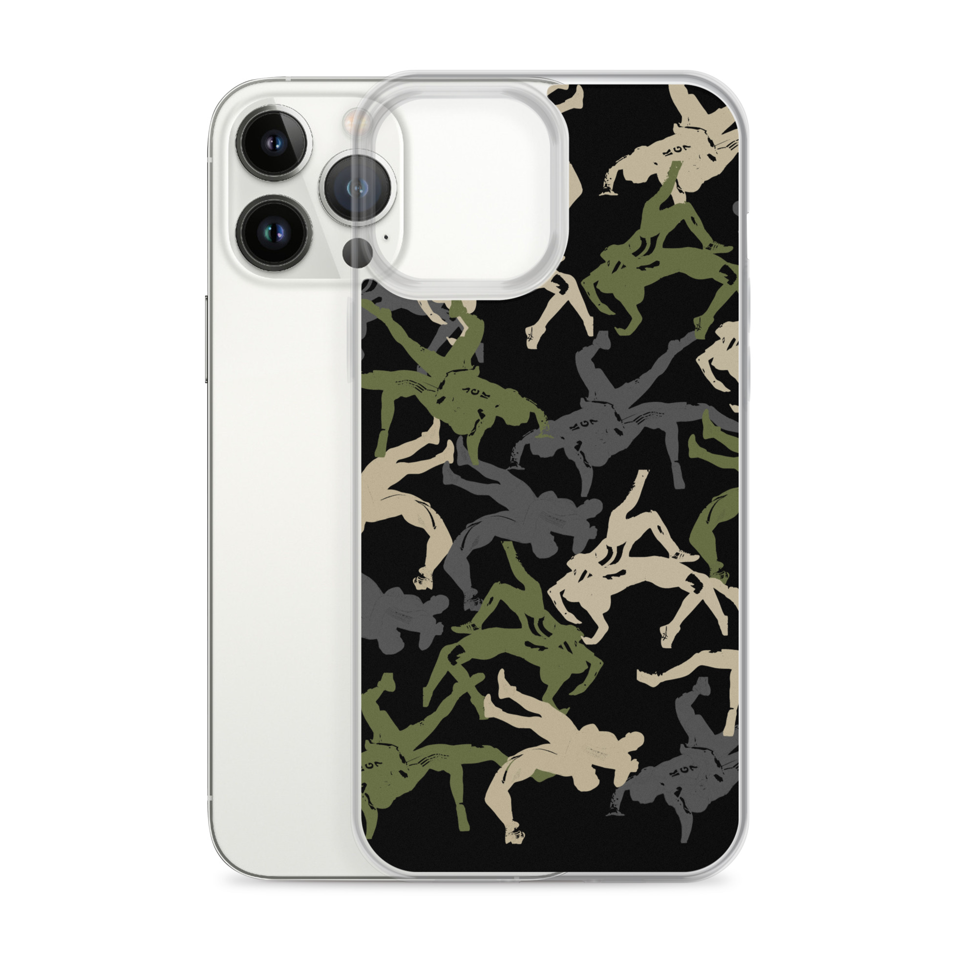 Wrestler Camo Clear Case for iPhone® - Image 19