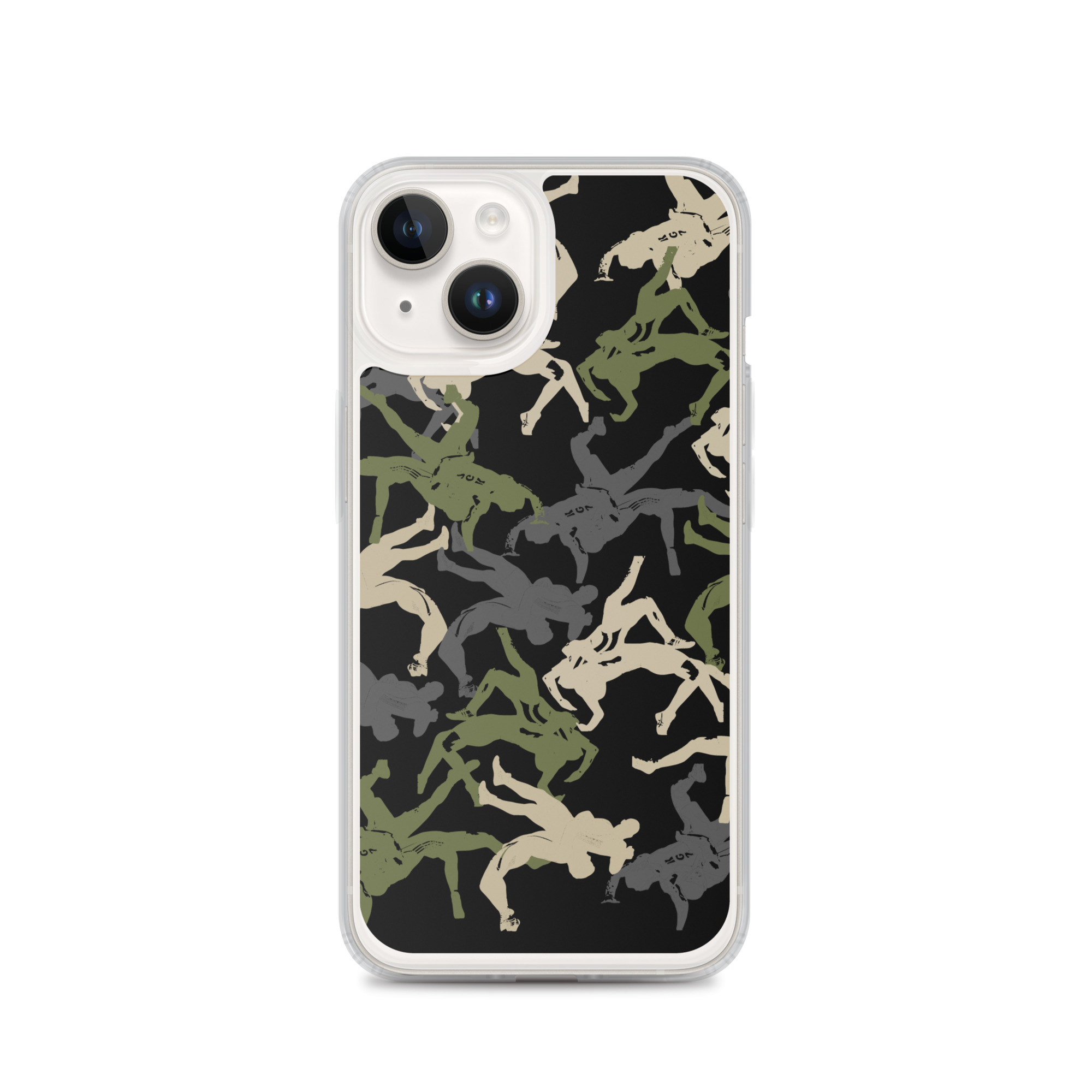 Wrestler Camo Clear Case for iPhone® - Image 30