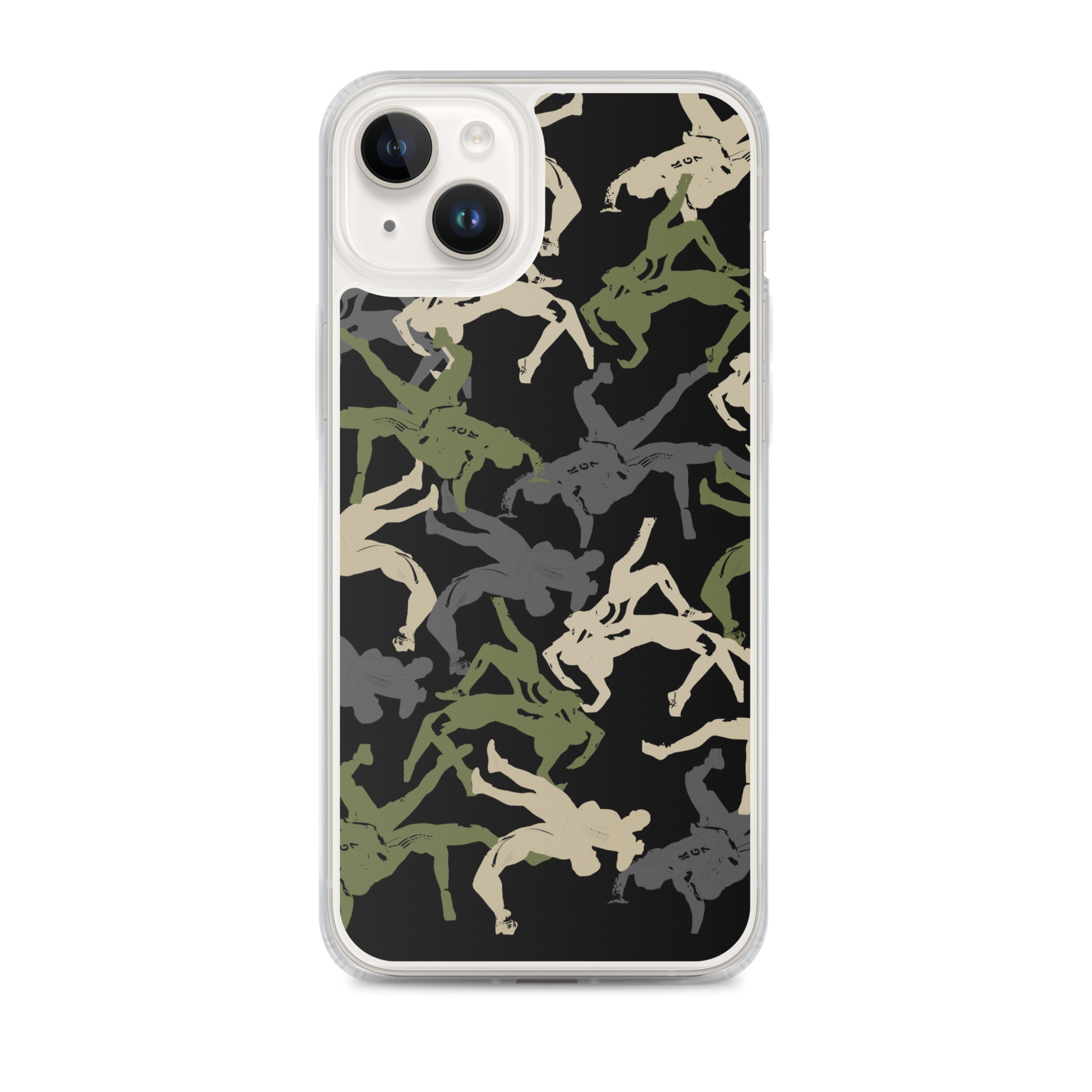 Wrestler Camo Clear Case for iPhone® - Image 24