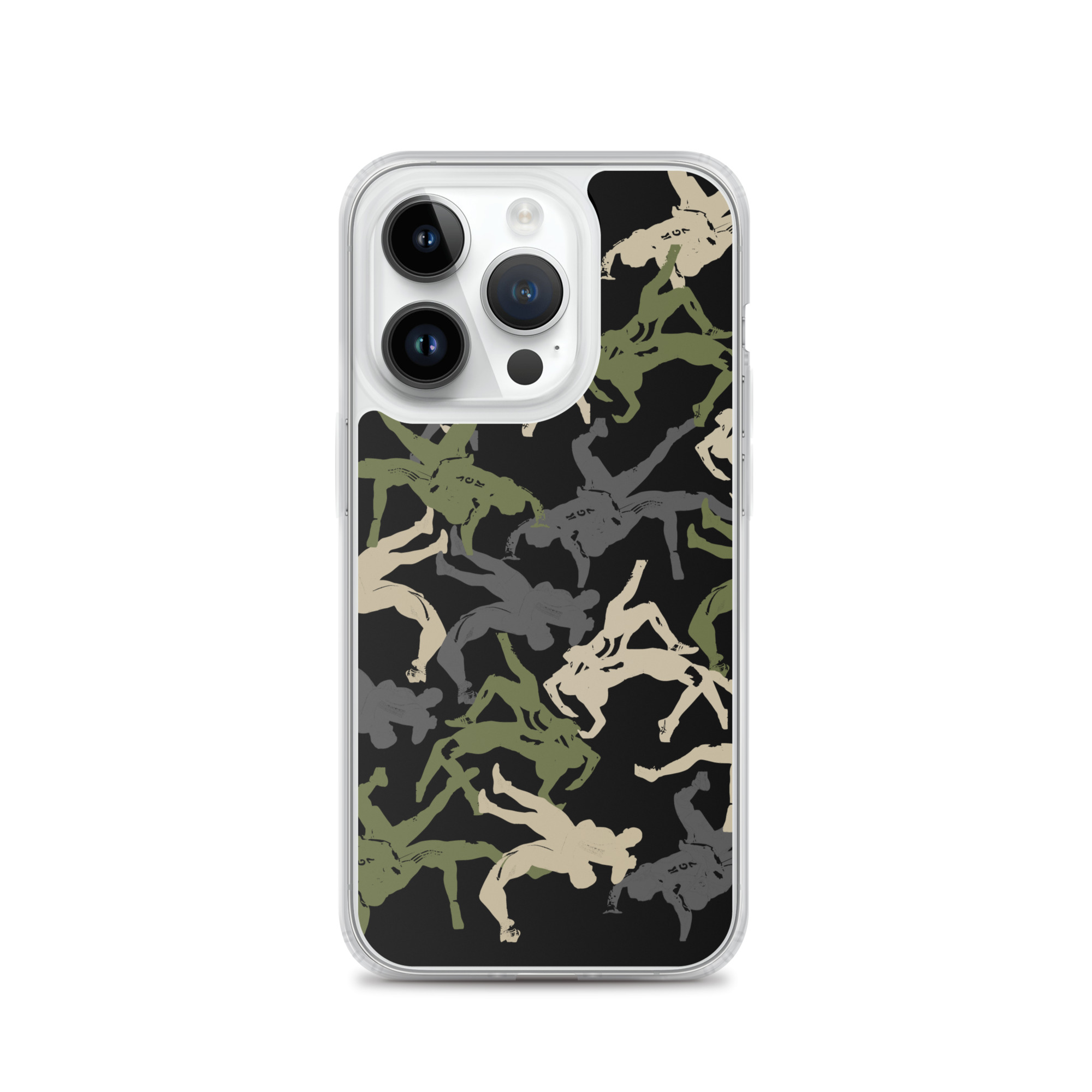 Wrestler Camo Clear Case for iPhone® - Image 28