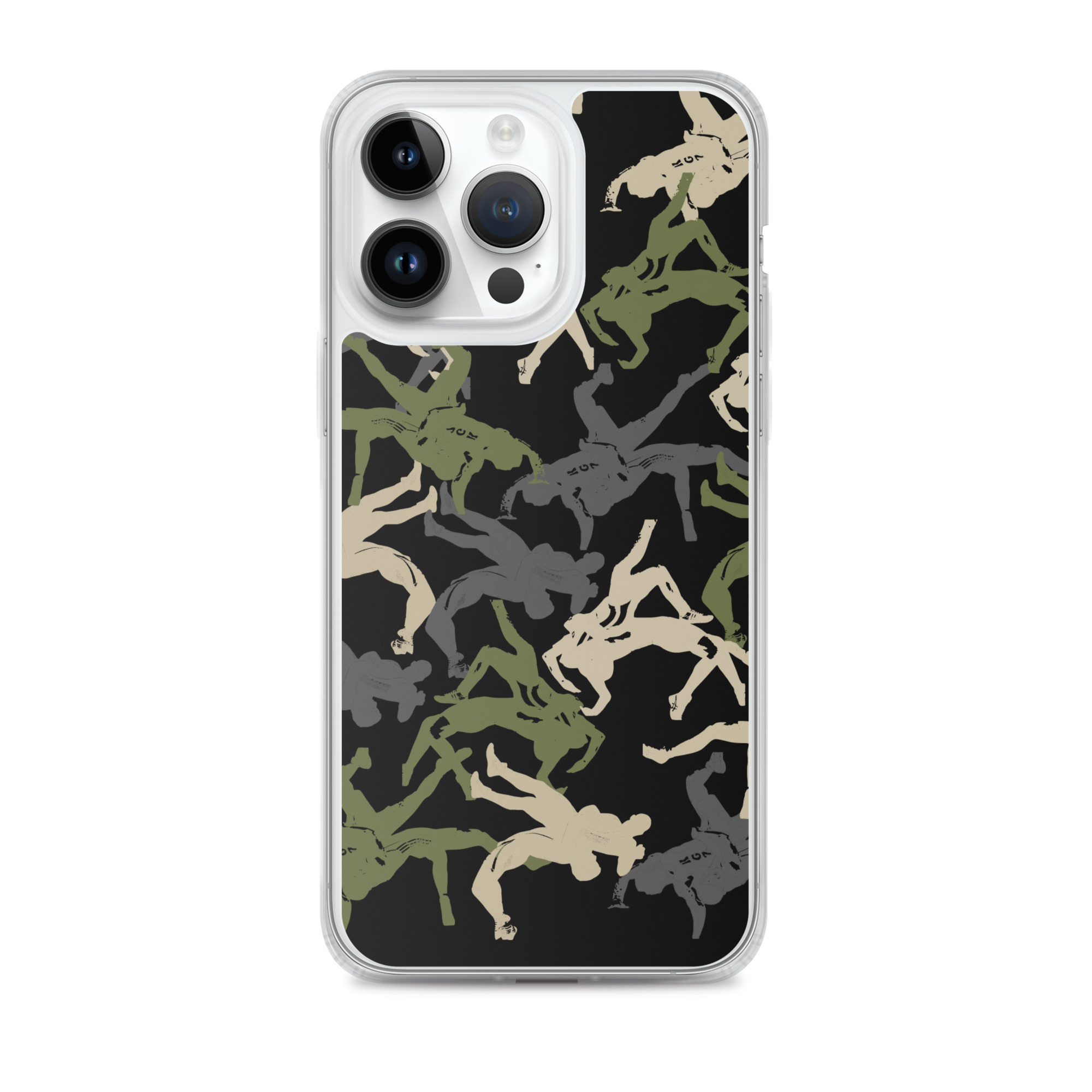 Wrestler Camo Clear Case for iPhone® - Image 26