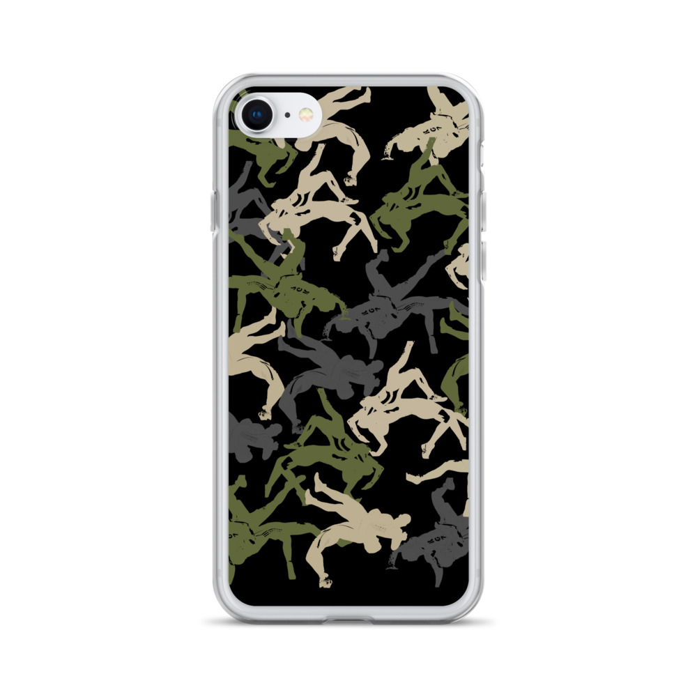 Wrestler Camo Clear Case for iPhone® - Image 41