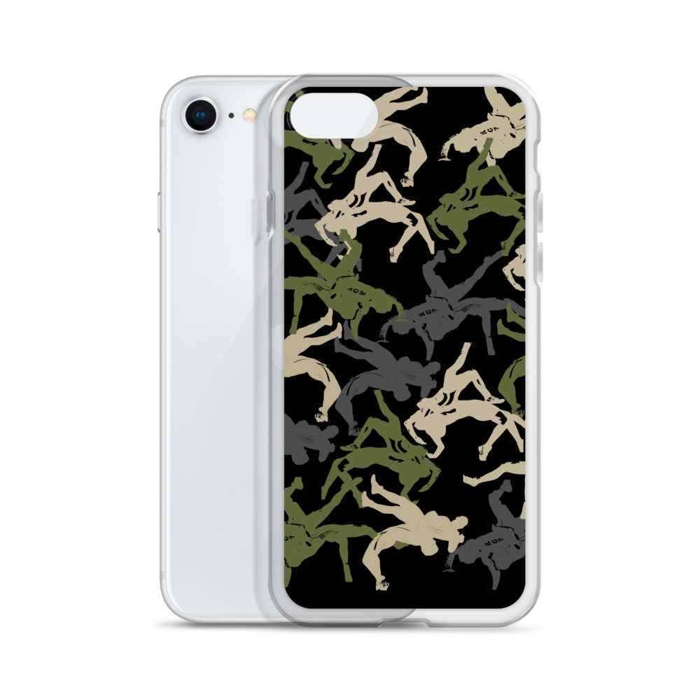 Wrestler Camo Clear Case for iPhone® - Image 42