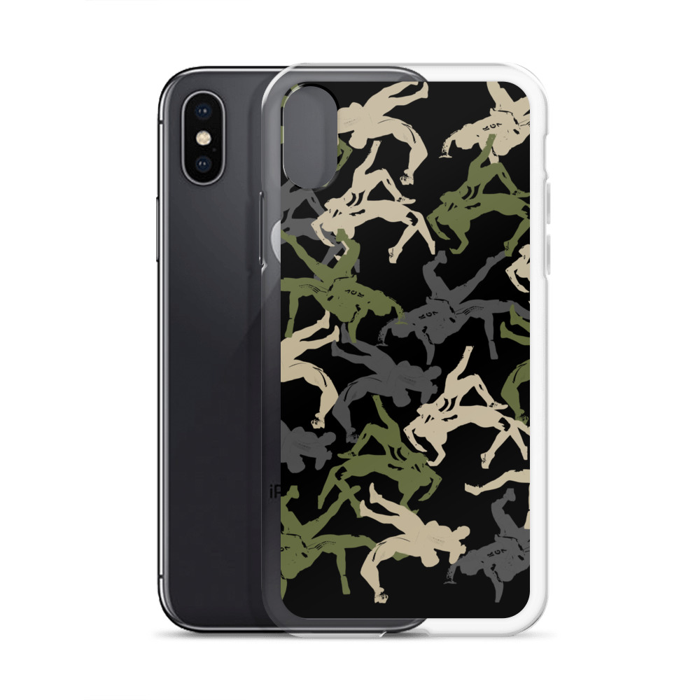 Wrestler Camo Clear Case for iPhone® - Image 44