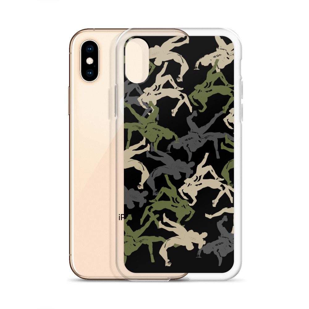 Wrestler Camo Clear Case for iPhone® - Image 46