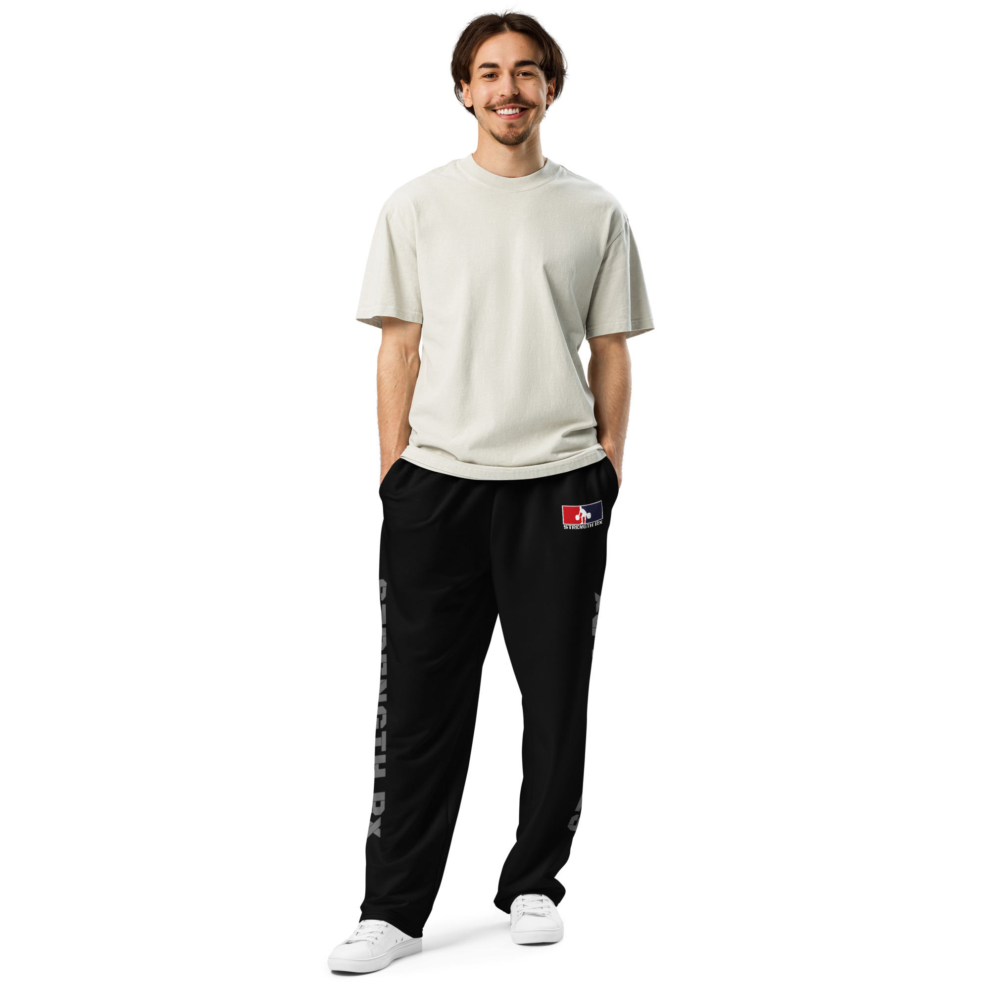 STRENGTH RX BLACK Wide-leg joggers - Image 4