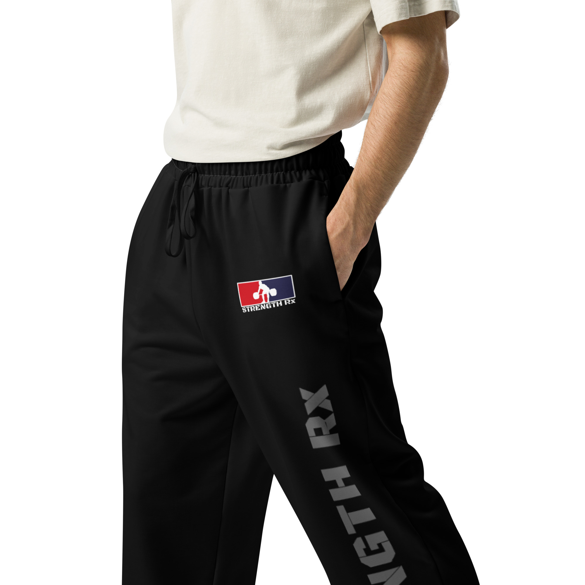 STRENGTH RX BLACK Wide-leg joggers - Image 3
