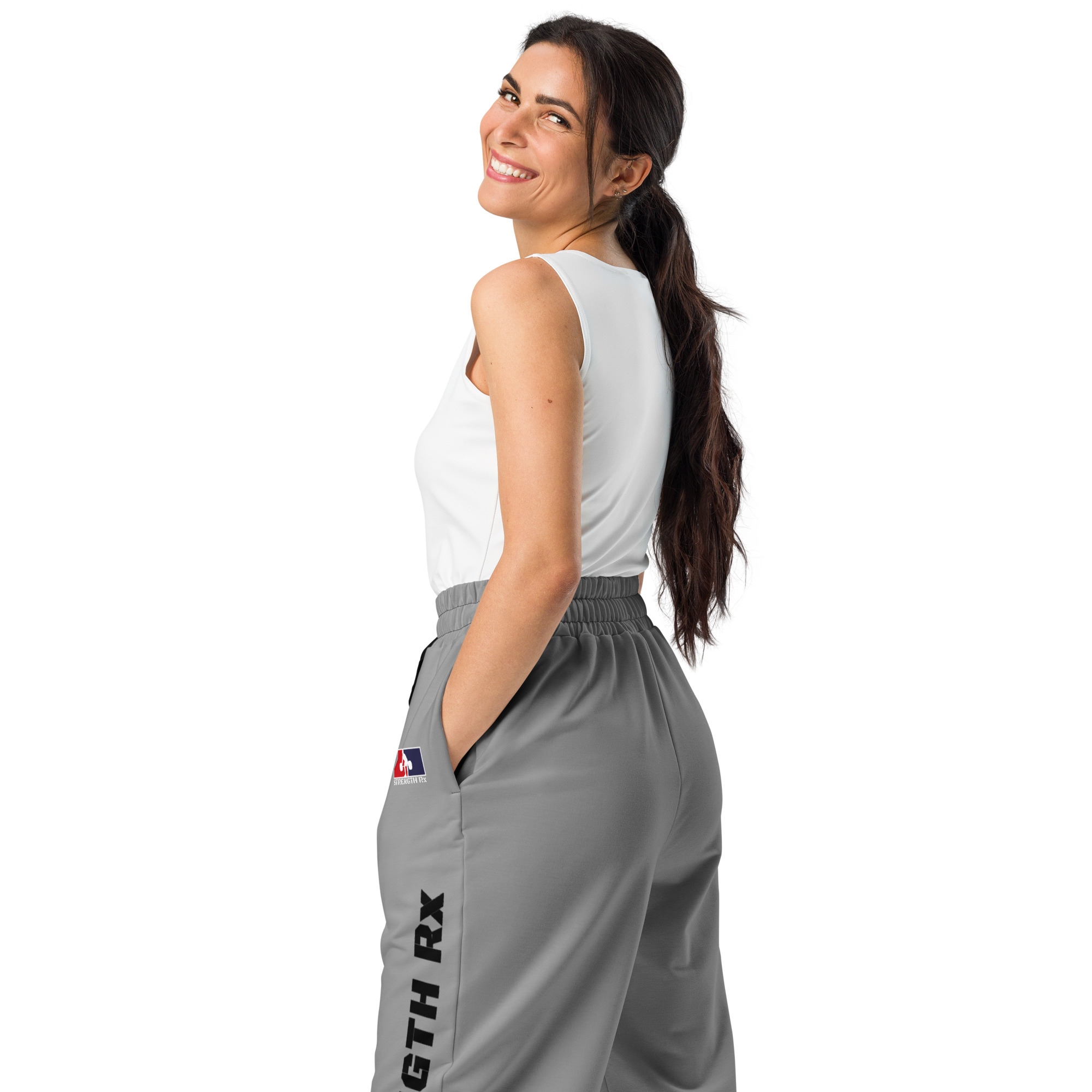 STRENGTH RX GREY Wide-leg joggers - Image 7