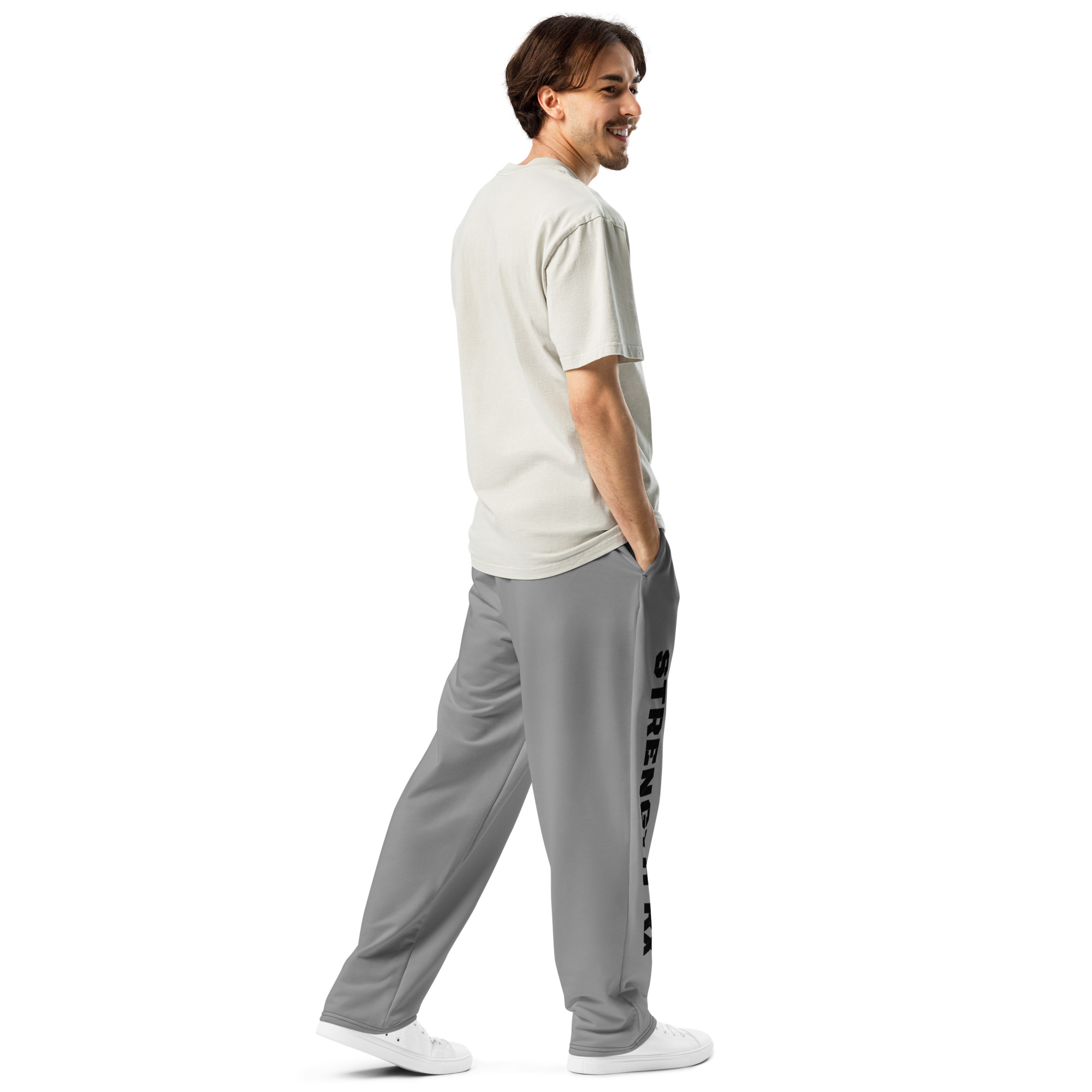 STRENGTH RX GREY Wide-leg joggers - Image 3