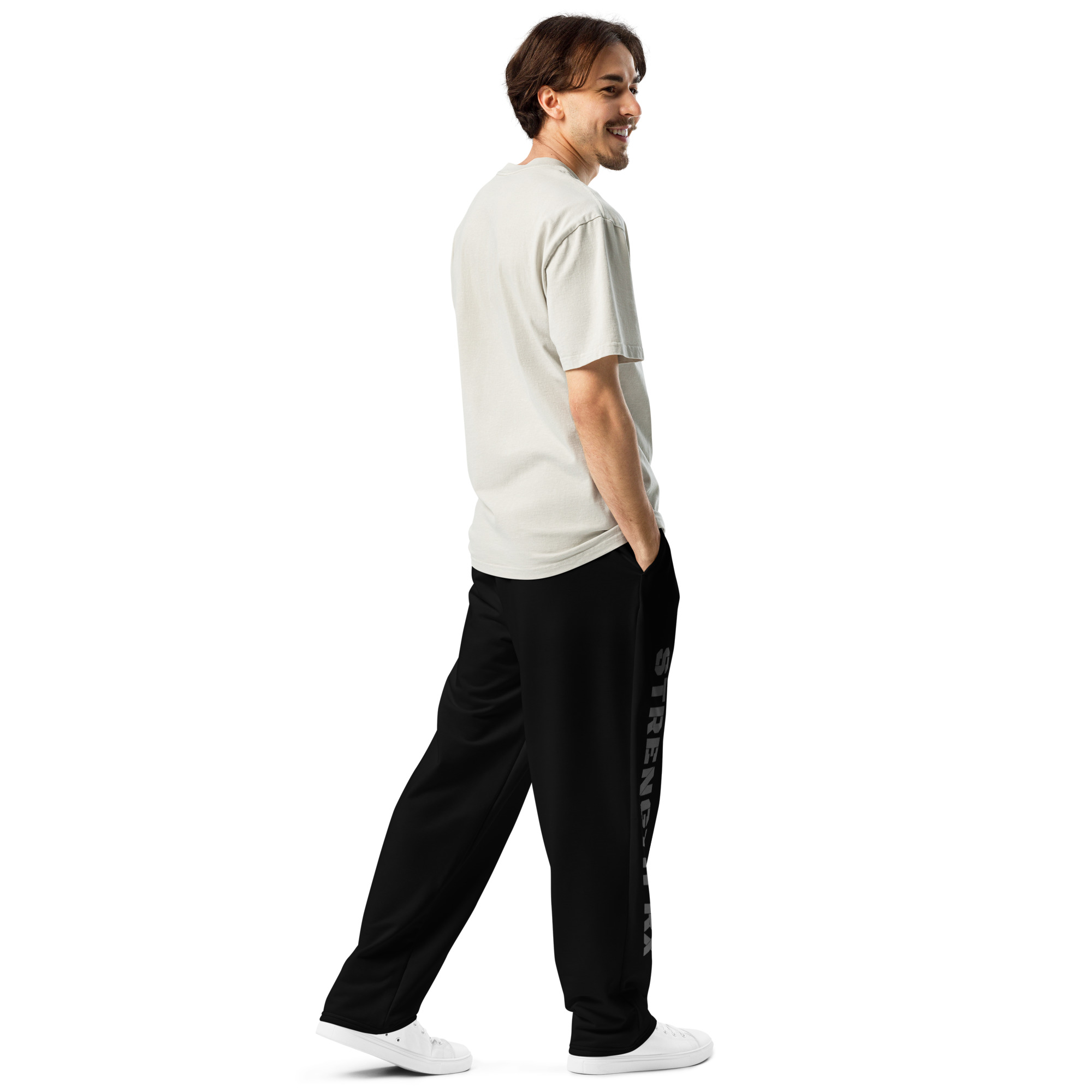 STRENGTH RX BLACK Wide-leg joggers - Image 2