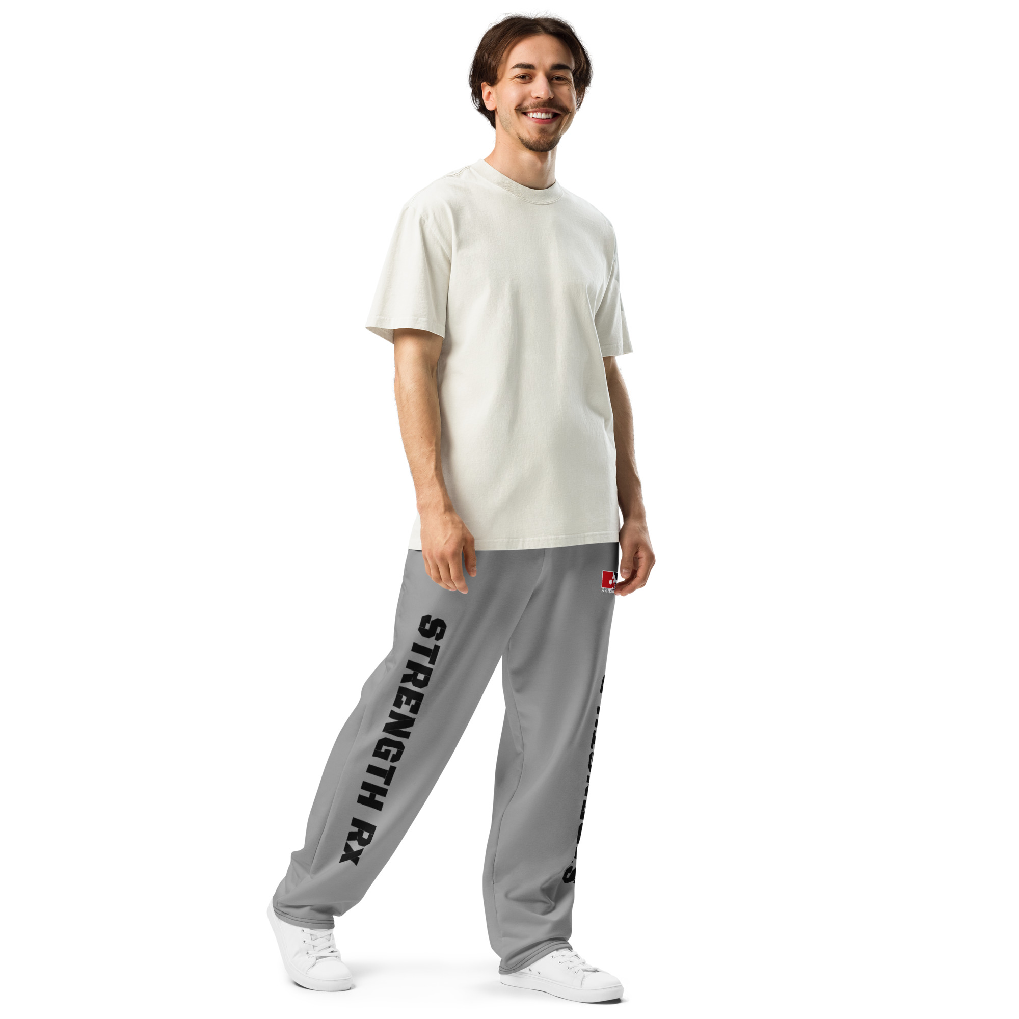 STRENGTH RX GREY Wide-leg joggers - Image 2