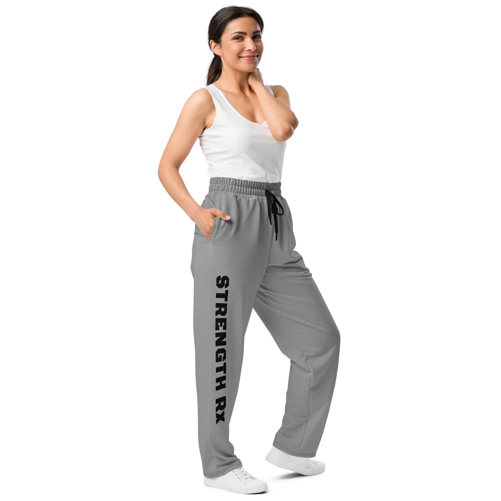 STRENGTH RX GREY Wide-leg joggers - Image 8