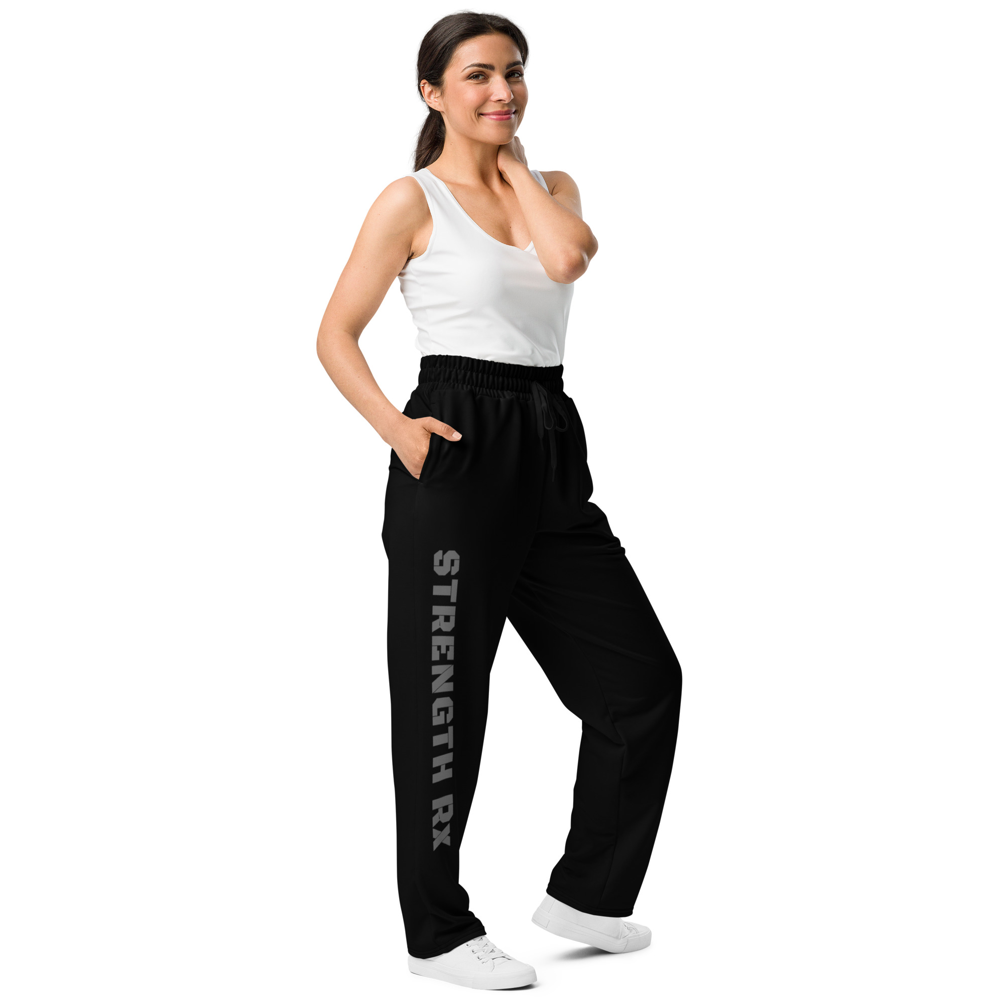 STRENGTH RX BLACK Wide-leg joggers - Image 8